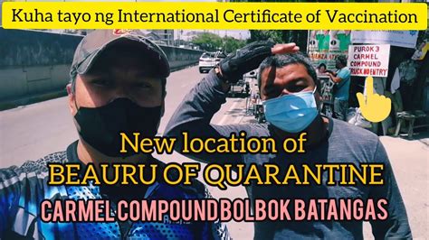 bureau of quarantine batangas photos